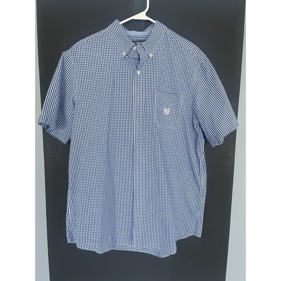 Chaps Men's Short Sleeve Shirt Size Large - Picture 1 of 4